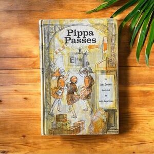 VINTAGE 1968 Pippa Passes by Scott Corbett - Holt Library Edition
